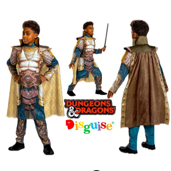 DISGUISE Dungeons & Dragons
Xenk The Paladin Halloween Costume Kid’s Sz M (7/8) - Picture 1 of 6